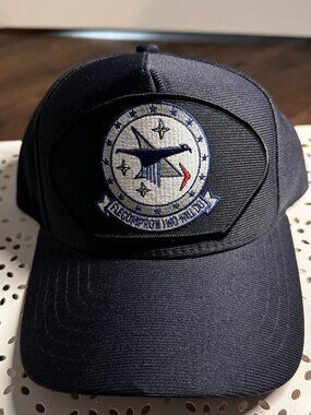US NAVY BLUE TRUCKER HAT